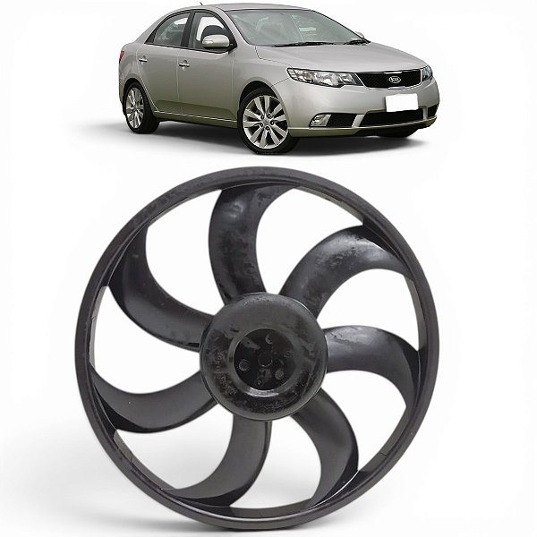 Helice Heletroventilador Ventoinha Kia Cerato 2009 A 2012