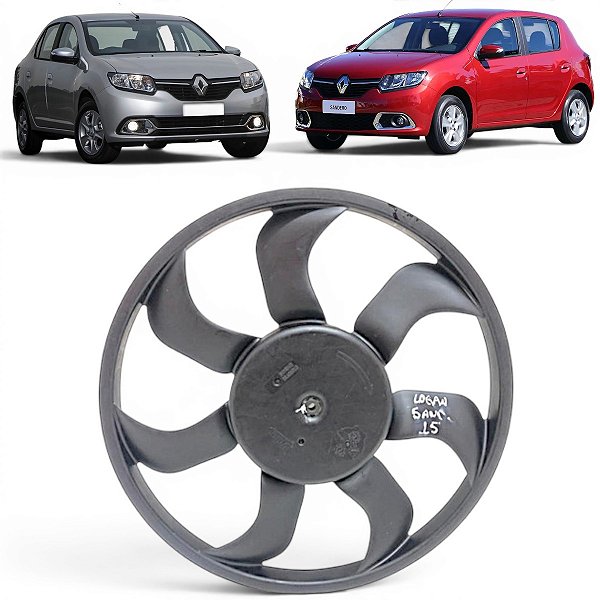 Hélice Ventoinha  Radiador Renault Sandero Logan 2015 A 2019