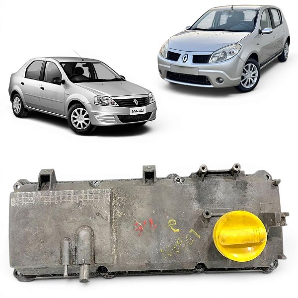 Tampa Válvulas Renault Sandero Logan 1.6 8v 2007 2008 A 2014
