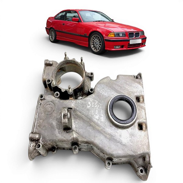 Tampa Lateral Motor Bmw 325i 6cc 1994 1995 1996 1997 A 1999