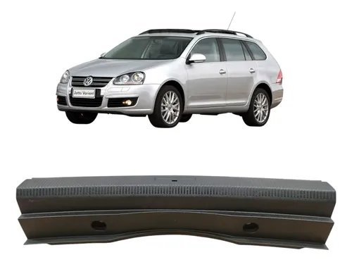 Soleira Porta Malas Volkswagen Jetta Variant 2007 A 2010 Preto
