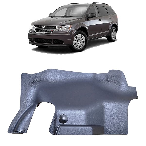 Acabamento Esquerdo Console Central Dodge Journey 2012 A 18