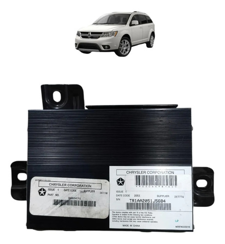 Modulo Amplificador Som Freemont Dodge Journey 2012 A 2018 Preto