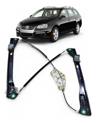 Máquina Vidro Sem Motor Dianteira Direita Jetta 2007 A 2011