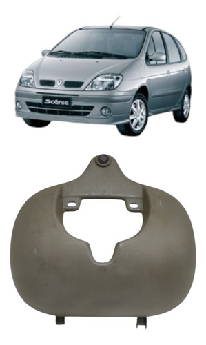 Moldura Cinto Segurança Teto Renault Scenic 2005 2006 Marrom