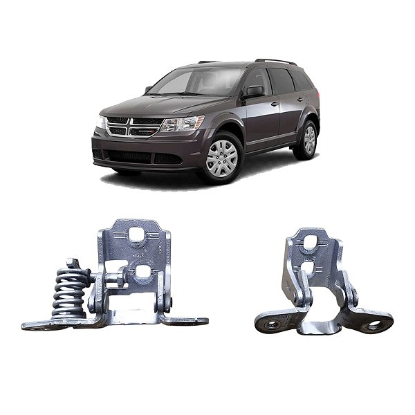 Par Dobradiça Porta Traseira Direita Dodge Journey 2012 A 18