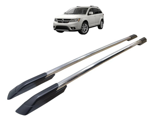 Par Rack Teto Direito Dodge Journey 2012 2013 2014 A 2018 Prata