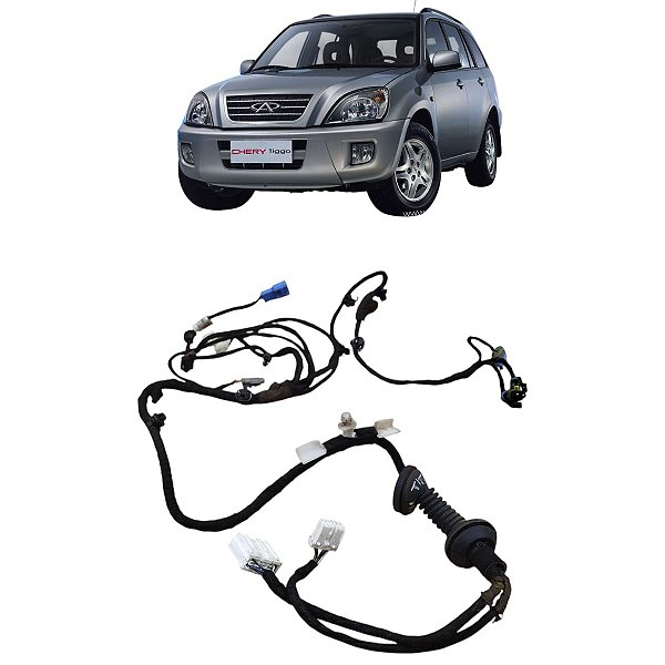 Chicote Porta Dianteira Direita Chery Tiggo 2009 2010 A 2015