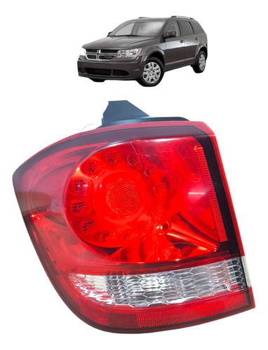Lanterna Traseira Esquerdo Dodge Journey 2012 2013 A 2018 Esquerdo/motorista Vermelho