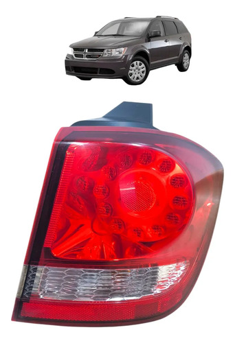 Lanterna Traseira Direita Dodge Journey 2012 2013 A 2018 Direito/passageiro Vermelho