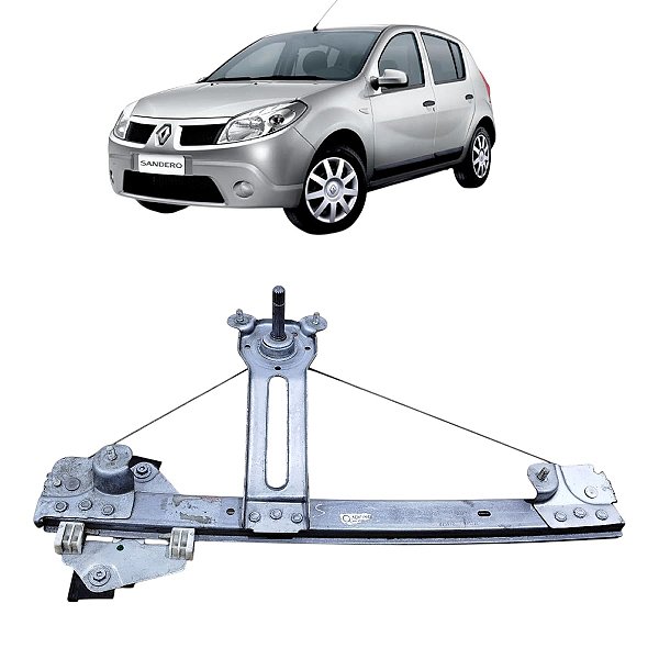 Maquina Vidro Manual Traseira Direita Sandero 2007 A 2014