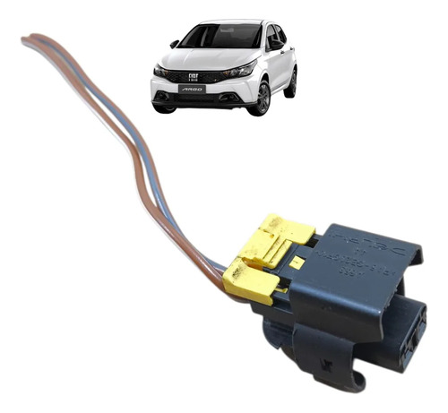 Chicote Conector Maquina Vidro Dianteira Esquerda Argo 2020