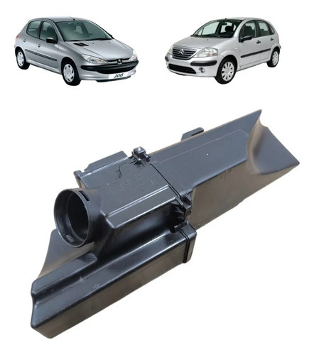 Caixa Ressonadora Ar Peugeot 206 Citroen C3 1.6 2000 A 2012