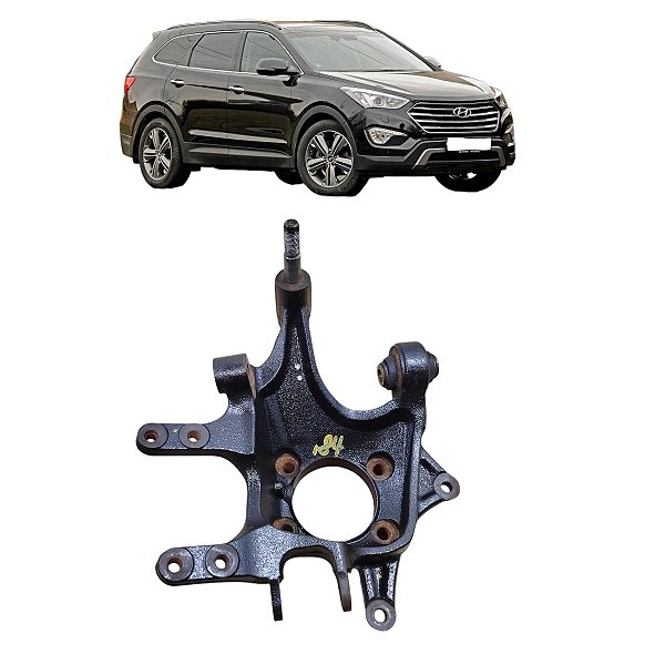 Montante Traseiro Esquerdo Hyundai Santa Fé 3.3 2014 A 2018