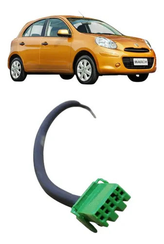 Chicote Conector Botao Farol Milha Nissan March 2011 A 2015