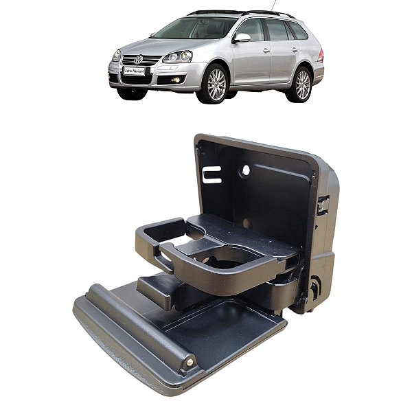 Porta Copos Traseiro Console Central Jetta Variant 2007 A 11