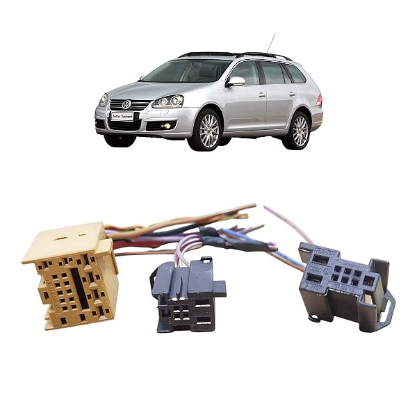 Chicote Conector Modulo Conforto Jetta Variant 2007 A 2010