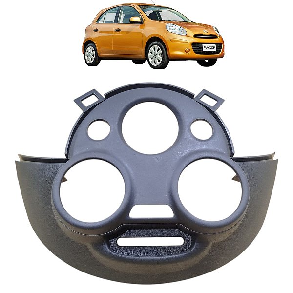 Moldura Comando Ar Nissan March 2011 2012 2013 2014 2015