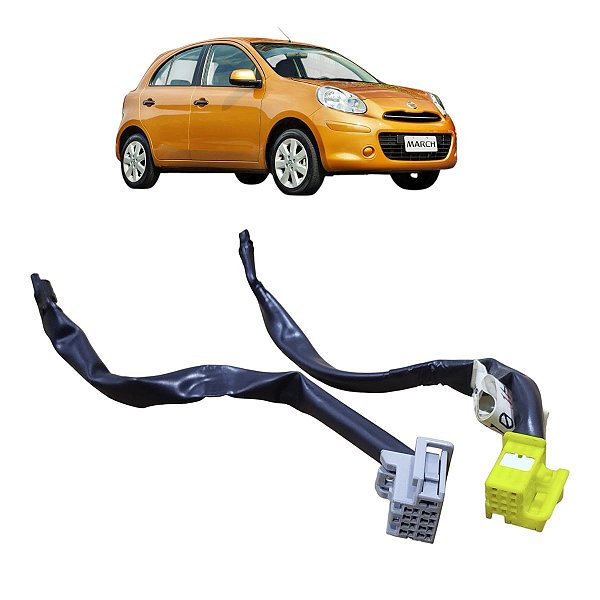 Chicote Conector Plug Cinta Airbag Nissan March 2011 A 2018