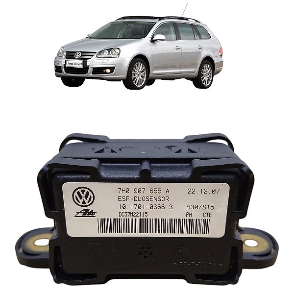 Módulo Sensor Estabilidade Jetta Variant 2006 2007 A 2010 Preto
