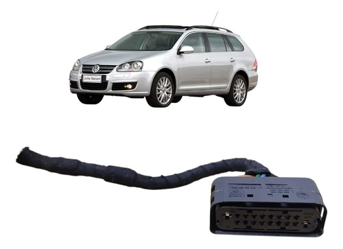 Chicote Conector Vidro Eletrico Traseiro Jetta 2007 A 2011