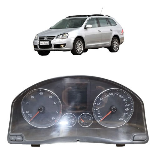 Painel Instrumentos Vw Jetta Variant 2007 2008 2009 A 2011 Preto
