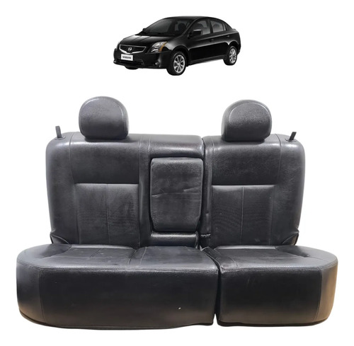 Banco Traseiro Nissan Sentra 2008 2009 2010 2011 2012 Preto