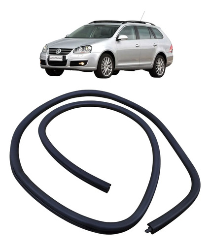 Borracha Porta Dianteira Esquerda Jetta Variant 2007 A 2011