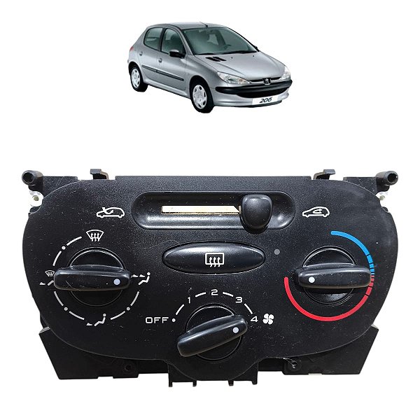 Comando Ar Forçado Peugeot 206 207 2002 2003 2004 A 2013