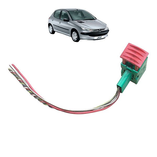 Chicote Conector Plug Sonda Lambda Peugeot 206 207 2005 A 13