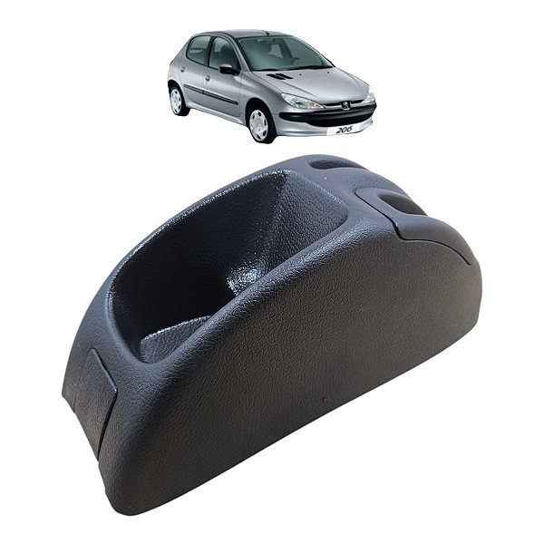 Moldura Console Central Freio Mão Peugeot 206 2000 A 2010