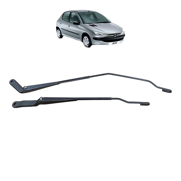 Par Haste Braço Limpador Parabrisa Peugeot 206 207 2000 A 14