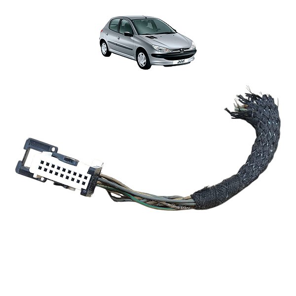 Chicote Conector Plug Painel Instrumentos Peugeot 206 2004