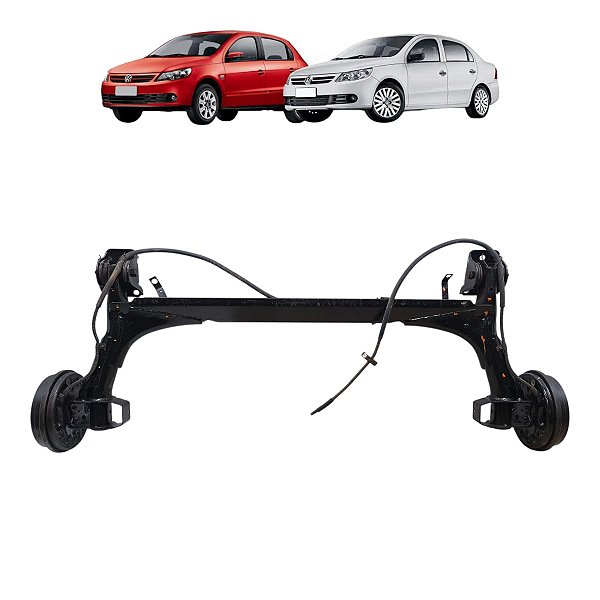 Corpo Eixo Traseiro Volkswagen Gol Voyage G5 G6 2009 A 2016