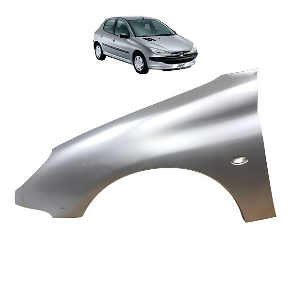Paralama Dianteiro Esquerdo Peugeot 206 1999 2000 A 2010