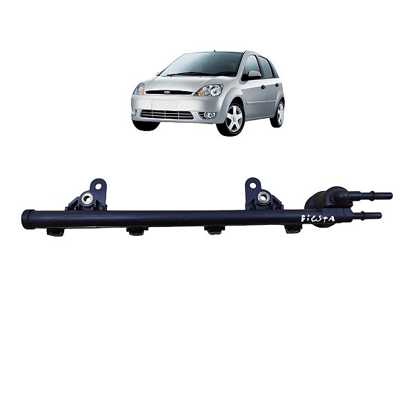 Flauta Bico Injetor Ford Ka Fiesta 1.0 2003 2004 2005 A 2007
