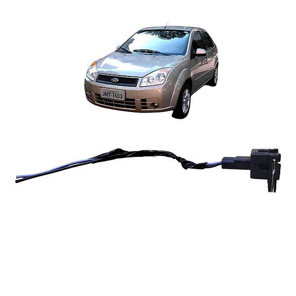 Chicote Conector Plug Bico Injetor Fiesta 1.0 2003 A 2007