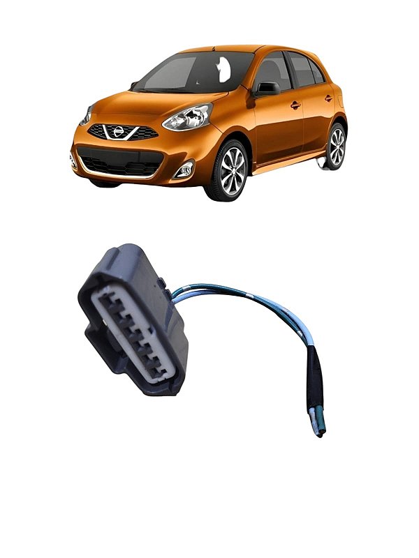 Chicote Conector Fechadura Traseira Direita March 2011 A 16