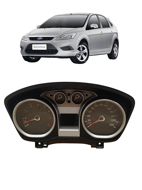 Painel Instrumentos Ford Focus Manual 2009 2010 A 2013 Preto