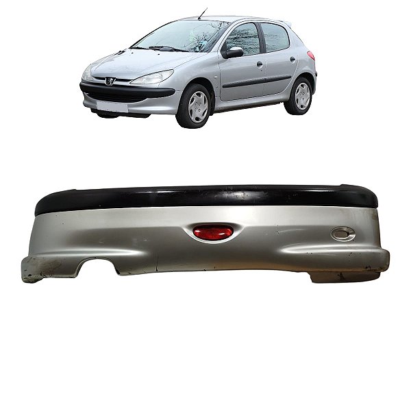 Parachoque Traseiro Peugeot 206 2000 2001 2002 2003 A 2010