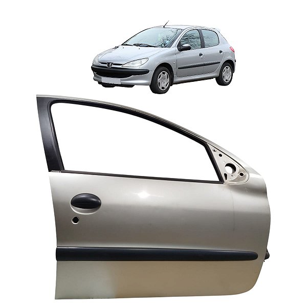 Porta Dianteira Direita Peugeot 206 207 2000 2002 A 2014