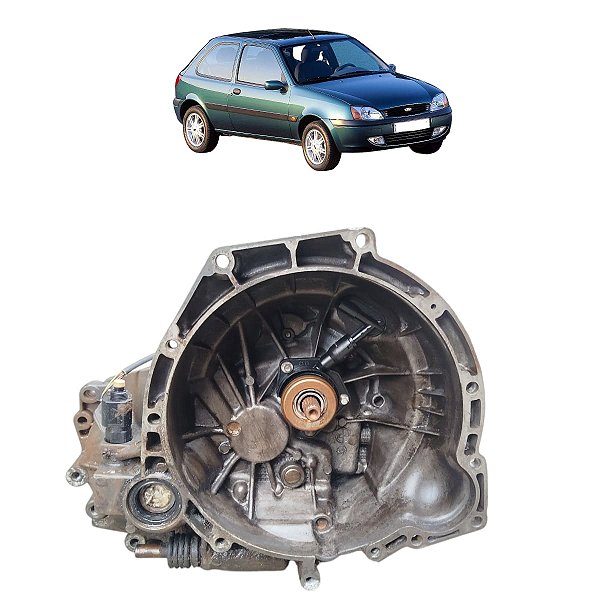 Caixa Câmbio Manual Ford Fiesta Zetec 1.0 2000 2001 A 2006