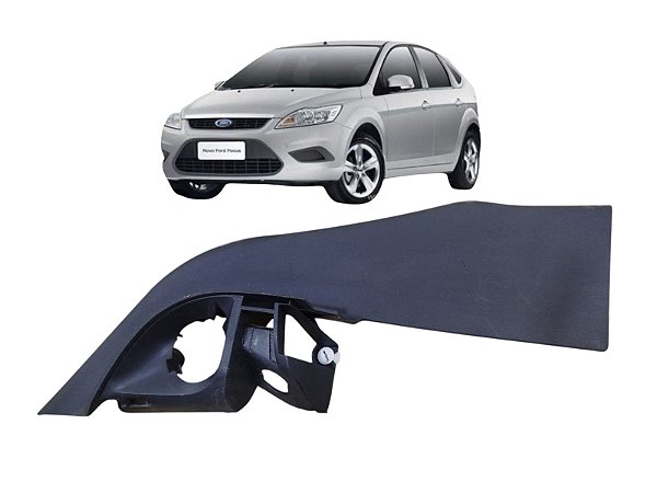 Moldura Interna Retrovisor Esquerdo Ford Focus 2009 A 2013 Preto