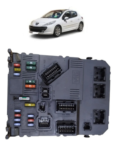 Caixa Fusivel Bsm Peugeot 206 1 4 2000 2001 2002 2003 2007