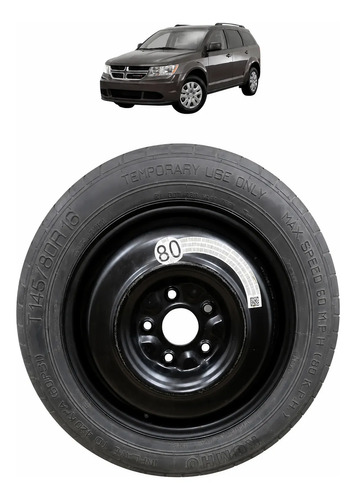 Roda Estepe Aço Dodge Journey 2008 A 2018
