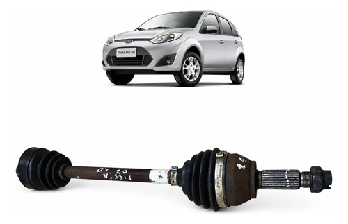 Semi Eixo Lado Direito Ford Fiesta 25 Dentes 2003 2014