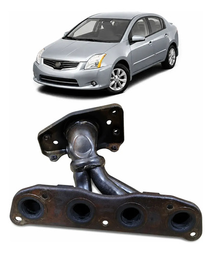 Coletor Escape Nissan Sentra 2 0 2007 2008 2009 2010 2011