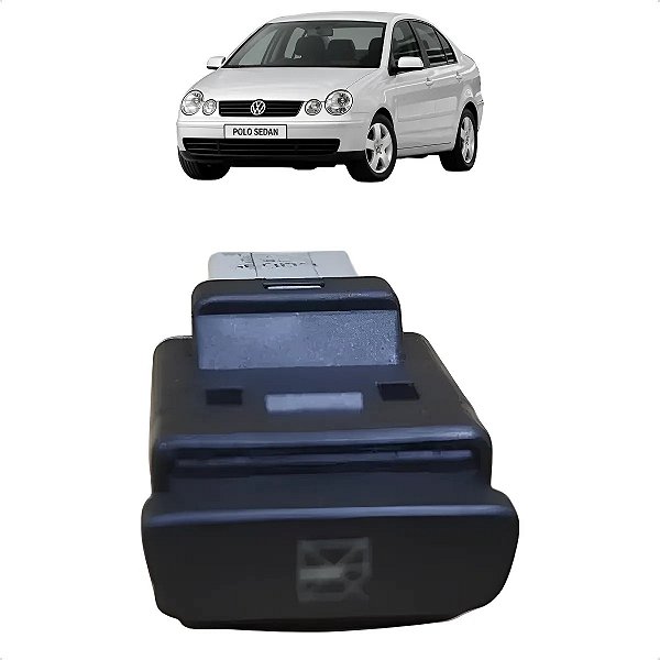Botao Trava Vidro Eletrico Dianteiro Polo Golf 2002 A 2014