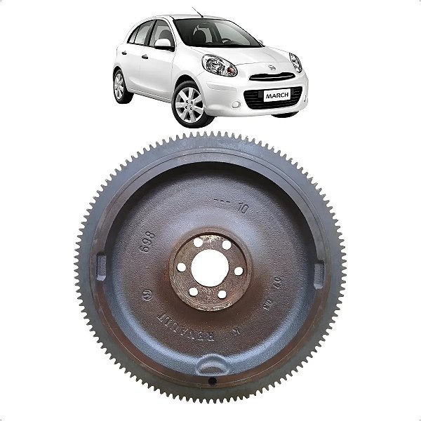 Volante Do Motor Nissan March Versa 2011 A 2015 1.0 16v Flex
