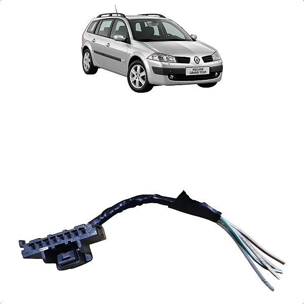 Chicote Modulo Leitor Cartao Renault Megane 2006 A 2013